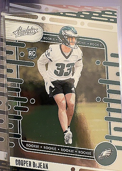 2024 Panini Absolute Cooper DeJean Rookie Card — front
