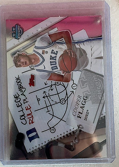 2024 Bowman Chrome #CRP-5 Cooper Flagg — front