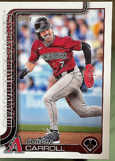 2025 Topps #78 Corbin Carroll — front