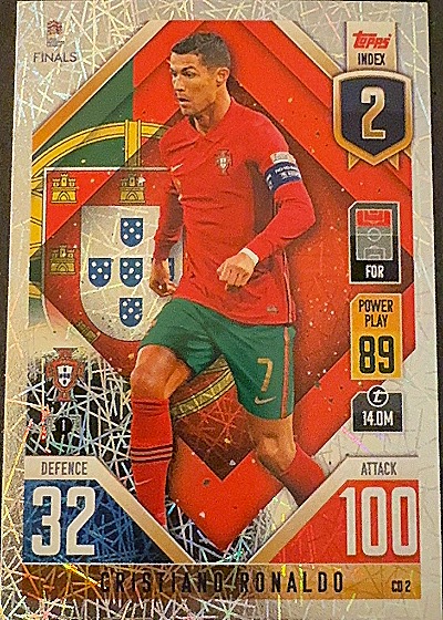 Cristiano Ronaldo 100 Club — front