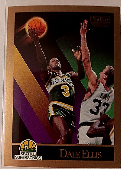 1990-91 SkyBox #266 Dale Ellis — front