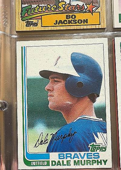 1982 Topps Dale Murphy — front