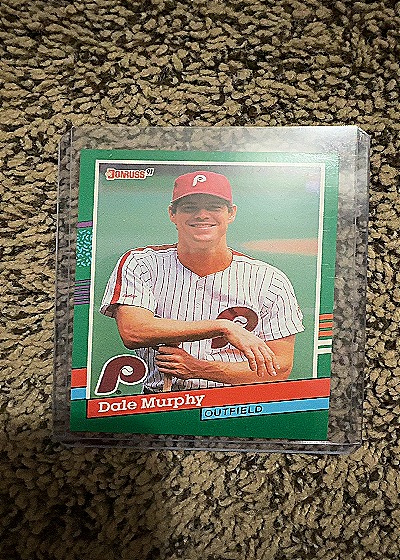 1991 Donruss Dale Murphy #484 — front