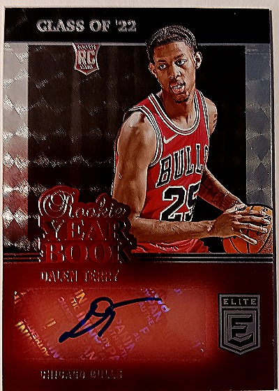 2022-23 Panini Donruss Elite Rookie Yearbook Autographs Dalen Terry — front