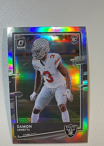 2020 Panini Optic #106 Damon Arnette — front
