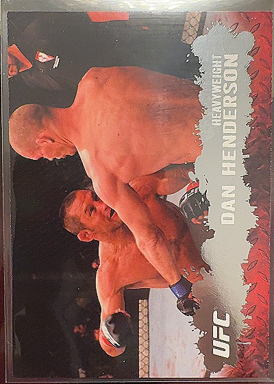 2009 Topps UFC Round 2 Dan Henderson — front
