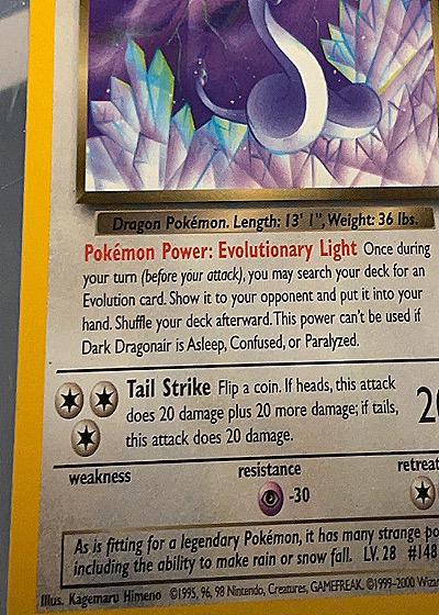 Dark Dragonair — front