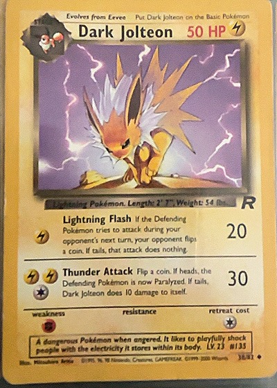Dark Jolteon — front
