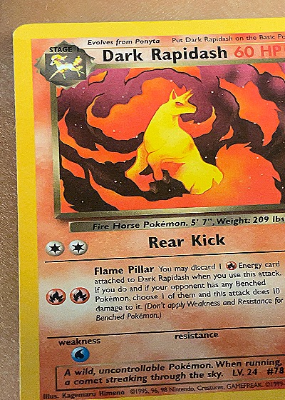 Dark Rapidash — front
