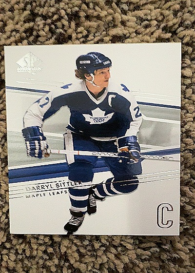 2014-15 SP Authentic Darryl Sittler — front