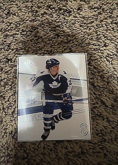 2014-15 SP Authentic Darryl Sittler — front