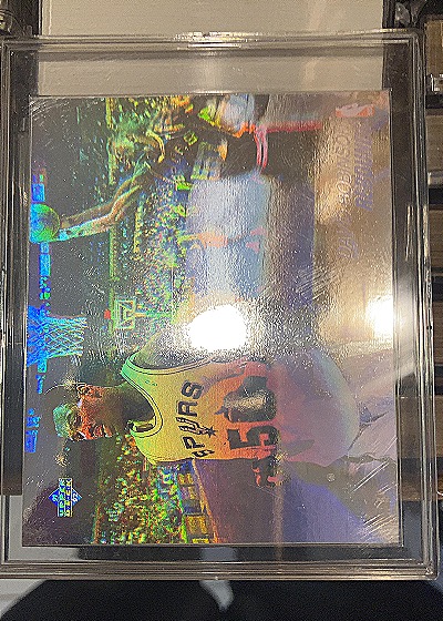 1991 Upper Deck #AW6 David Robinson — front