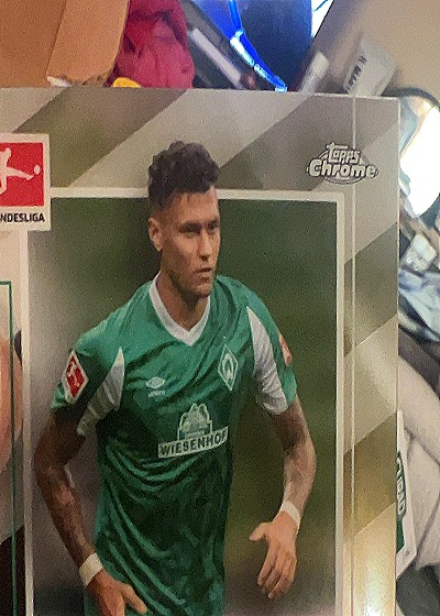 Davie Selke 2020-21 Topps Chrome Bundesliga — front