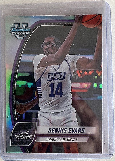 2024 Bowman Chrome #89 Dennis Evans — front