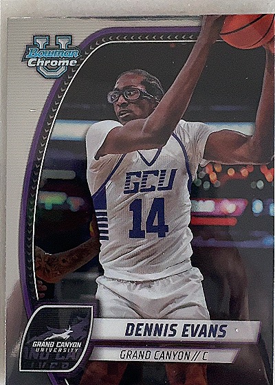 2024 Bowman Chrome #89 Dennis Evans — front