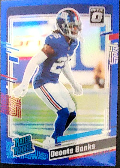 2023 Donruss Optic Rated Rookie Deonte Banks — front