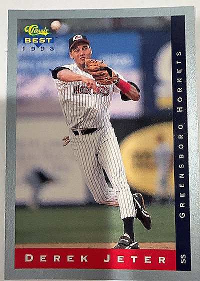 1993 Classic Best #91 Derek Jeter — front