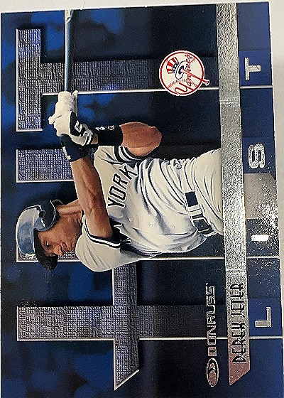 1997 Donruss Hit List Derek Jeter — front