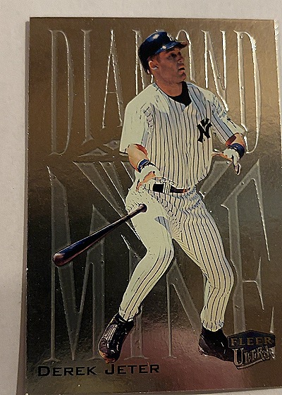 2000 Fleer Ultra Diamond Mine Derek Jeter — front