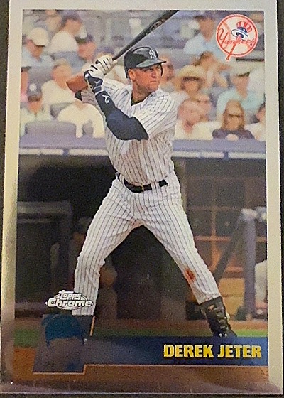 2011 Topps Chrome Vintage Chrome #VC13 Derek Jeter — front