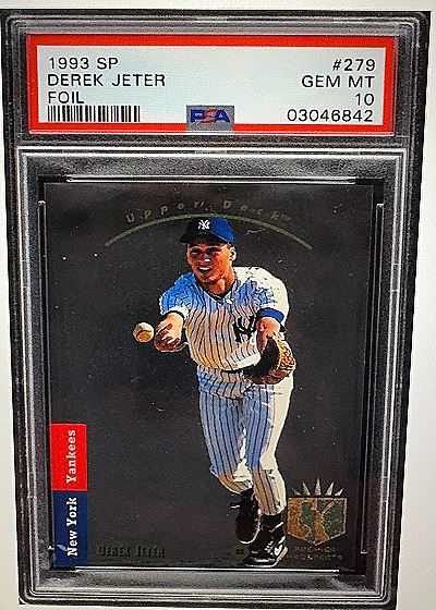 1993 SP Derek Jeter Foil — front