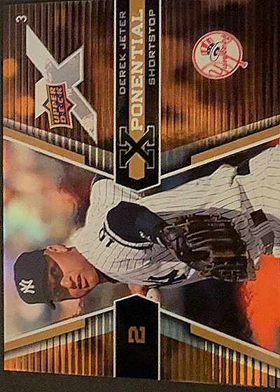2008 Upper Deck X Xponential 3 Derek Jeter — front