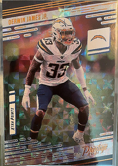 Derwin James Jr. 2021 Panini Prestige Xtra Points Hyper — front