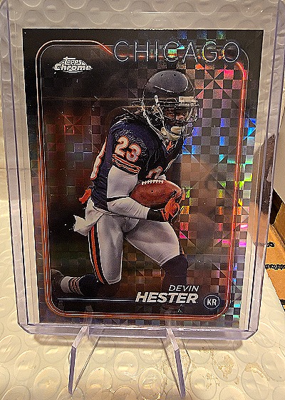Devin Hester 2024 Topps Chrome X-Fractor — front