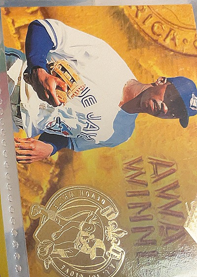 1994 Fleer Ultra Award Winners Devon White — front