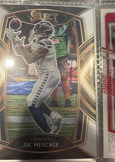 2020 Panini Select #216 DK Metcalf — front