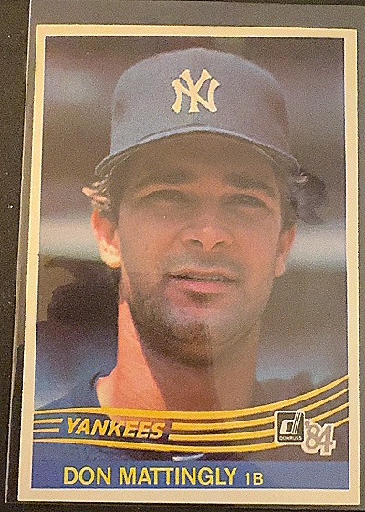 1984 Donruss #248 Don Mattingly — front