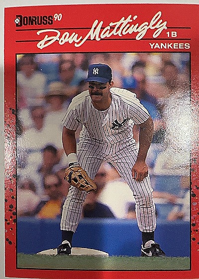 Don Mattingly 1990 Donruss #190 — front