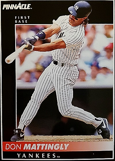 Don Mattingly 1992 Pinnacle #23 — front