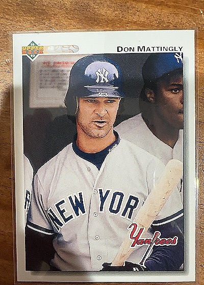 1992 Upper Deck #356 Don Mattingly — front