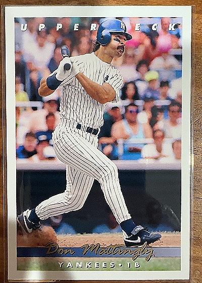 1993 Upper Deck #134 Don Mattingly — front