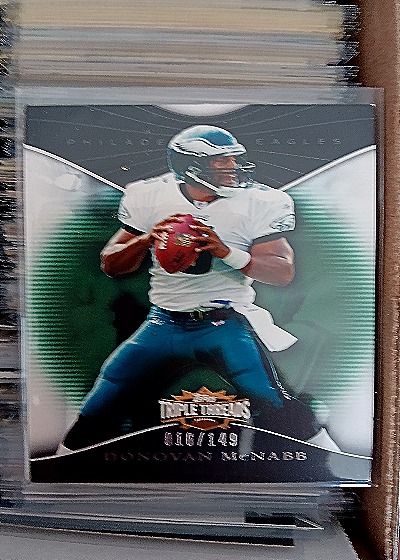 2009 Topps Triple Threads Donovan McNabb — front