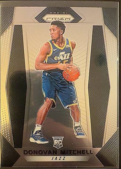 2017-18 Panini Prizm Donovan Mitchell RC — front