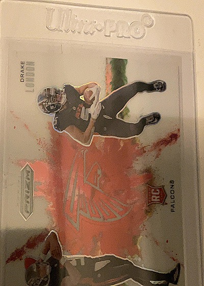 2023 Panini Prizm Color Blast Drake London RC — front