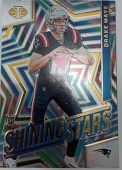 2024 Panini Illusions Shining Stars Drake Maye — front
