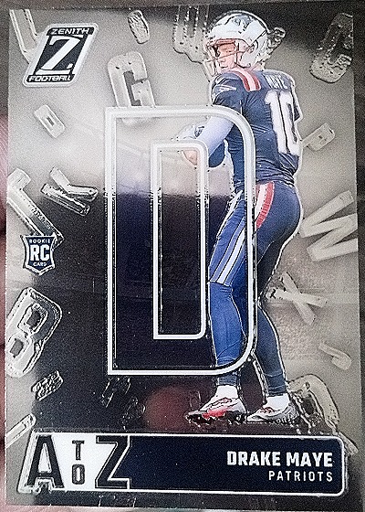 2024 Panini Zenith A to Z Drake Maye — front