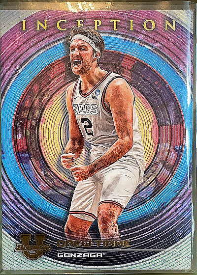 2022-23 Bowman University Inception #98 Drew Timme — front
