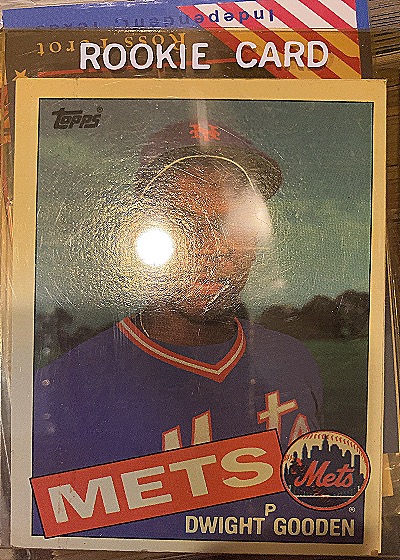 1986 Topps #N/A Dwight Gooden — front