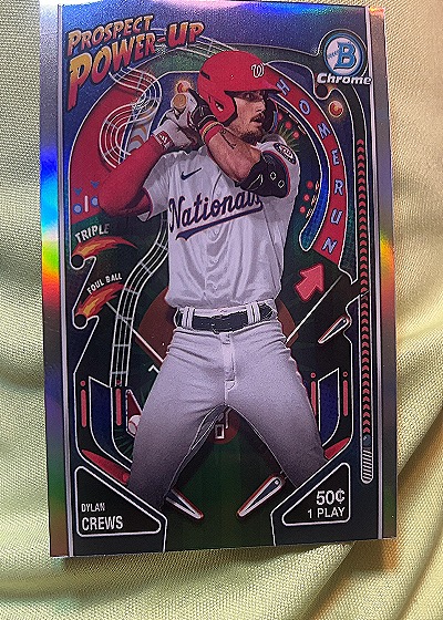 Prospect Power-Up Dylan Crews — front