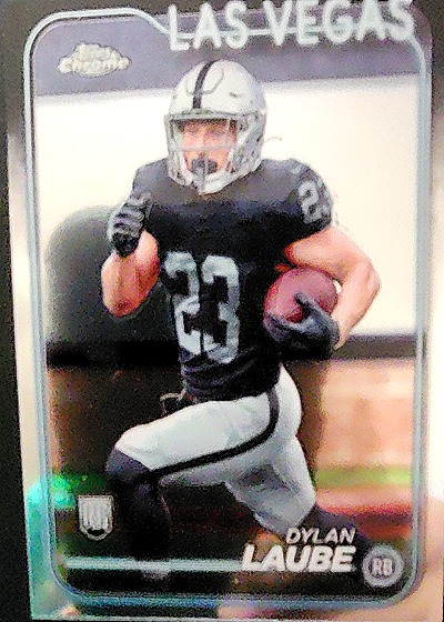 Dylan Laube Rookie Card — front