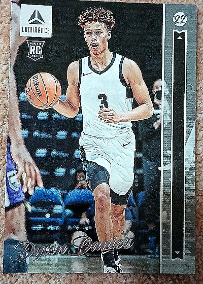 2022 Panini Chronicles Luminance Dyson Daniels RC — front