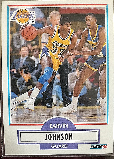 Earvin Johnson — front