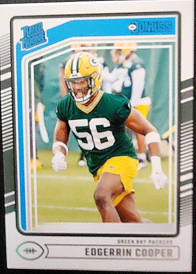 2024 Donruss #325 Edgerrin Cooper Rated Rookie — front