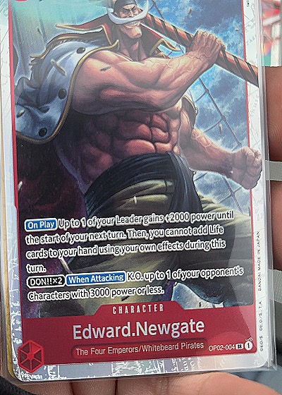 Edward.Newgate OP02-004 — front
