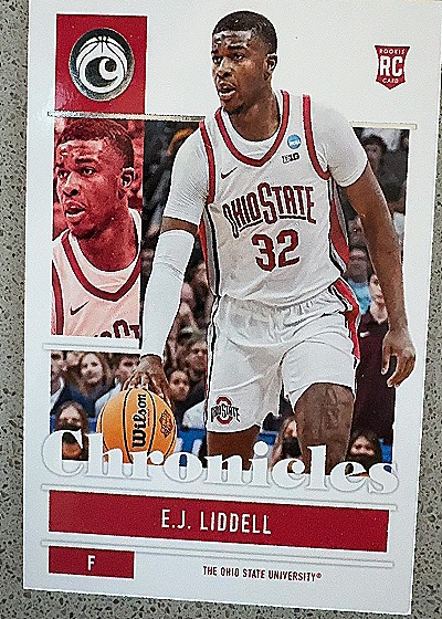 2022-23 Panini Chronicles Draft Picks E.J. Liddell — front