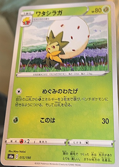 Eldegoss 015/190 — front